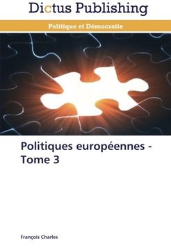 portada Politiques Europeennes - Tome 3