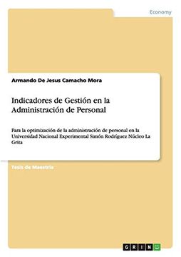 portada Indicadores de Gestión en la Administración de Personal (in Spanish)