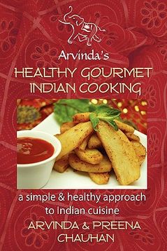 portada healthy gourmet indian cooking (en Inglés)