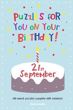 portada Puzzles for you on your Birthday - 21st September (en Inglés)