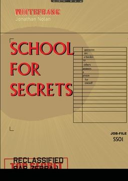 portada Whitefrank: School for Secrets (en Inglés)