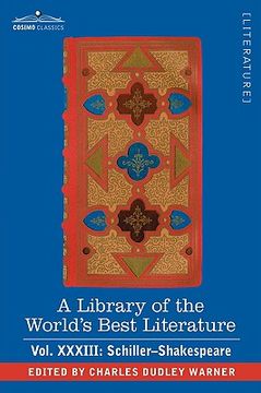 portada a library of the world"s best literature - ancient and modern - vol.xxxiii (forty-five volumes); sch