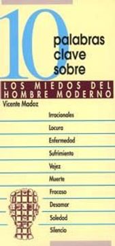 portada 10 palabras clave sobre miedos del hombre moderno (in Spanish)