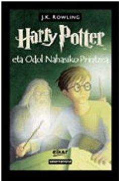 portada Harry Potter eta Odol Nahasiko Printzea (in Basque)