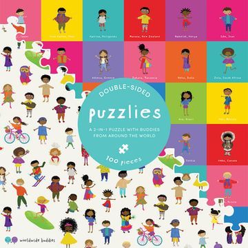 Puzzlies: 100-Piece, Double-Sided Jigsaw Puzzle (en Inglés)