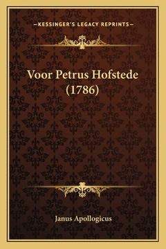 portada Voor Petrus Hofstede (1786)
