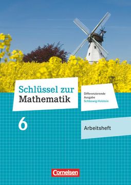 portada Schlüssel zur Mathematik - Differenzierende Ausgabe Schleswig-Holstein - 6. Schuljahr: Arbeitsheft mit Online-Lösungen (en Alemán)