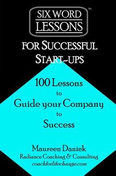 portada six-word lessons for successful start-ups (en Inglés)