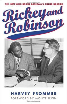 portada Rickey and Robinson: The men who Broke Baseball's Color Barrier (en Inglés)