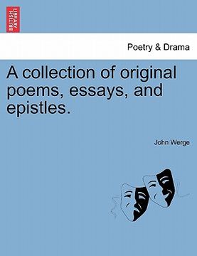 portada a collection of original poems, essays, and epistles. (in English)