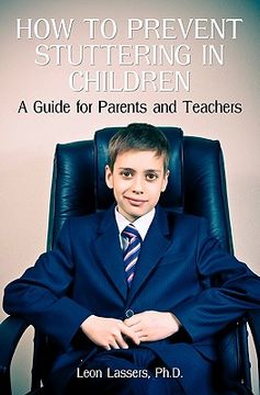 portada how to prevent stuttering in children (en Inglés)