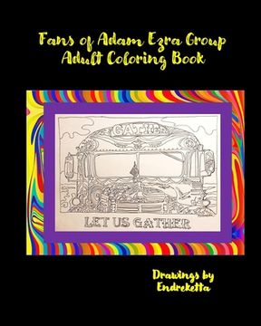 portada Fans of Adam Ezra Group Adult Coloring Book (en Inglés)