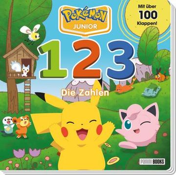 portada Pokémon Junior: 1 2 3 - die Zahlen (en Alemán)