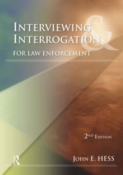portada Interviewing and Interrogation for Law Enforcement (en Inglés)