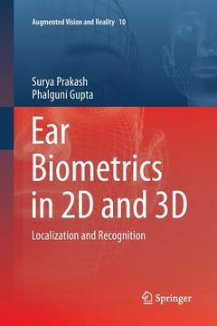 portada Ear Biometrics in 2D and 3D: Localization and Recognition (en Inglés)