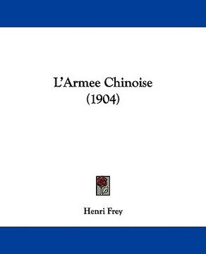 portada l'armee chinoise (1904) (en Inglés)