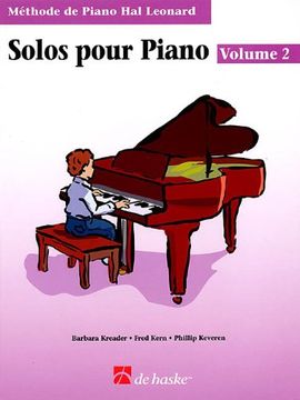 portada piano solos book 2 - french edition: hal leonard student piano library (en Inglés)