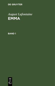 portada August Lafontaine: Emma. Band 1 (in German)
