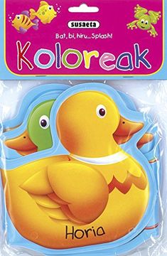 portada Koloreak (Bat, bi, hiru... ¡Splash!)