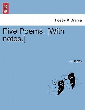 portada five poems. [with notes.] (en Inglés)