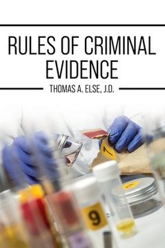 portada Rules of Criminal Evidence (in English)