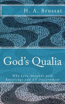 portada God's Qualia: Why Love Grows with Knowledge and All Discernment (in English)