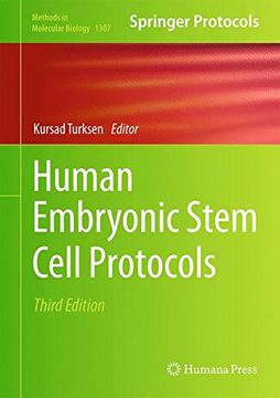 portada Human Embryonic Stem Cell Protocols (Methods in Molecular Biology)