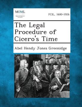 portada The Legal Procedure of Cicero's Time