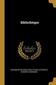 portada Bibliothèque (en Inglés)