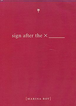 portada Sign After the x (en Inglés)