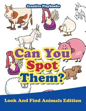 portada Can You Spot Them? Look And Find Animals Edition (en Inglés)