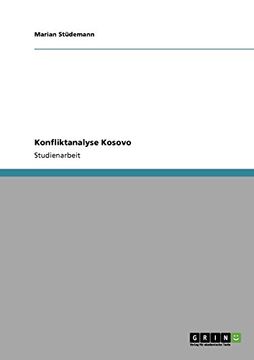 portada Konfliktanalyse Kosovo