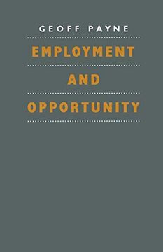 portada Employment and Opportunity (in English)