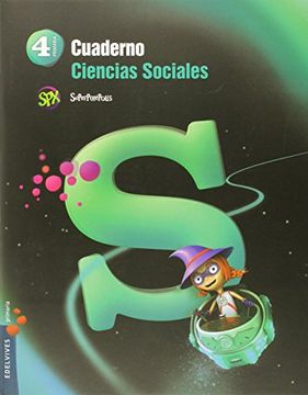 portada Cuaderno Ciencias Sociales 4º Primaria (Superpixépolis)