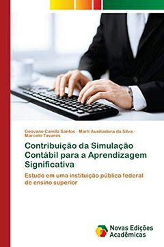 portada Contribuição da Simulação Contábil Para a Aprendizagem Significativa