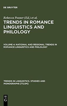 portada National and Regional Trends in Romance Linguistics and Philology (in English)