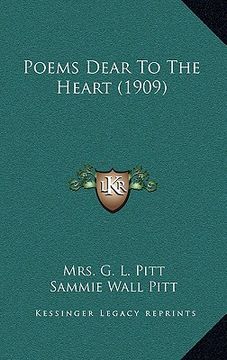 portada poems dear to the heart (1909) (en Inglés)