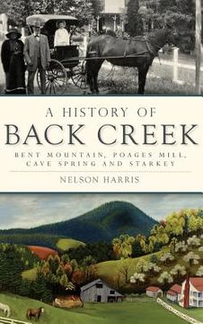 portada A History of Back Creek: Bent Mountain, Poages Mill, Cave Spring and Starkey (en Inglés)