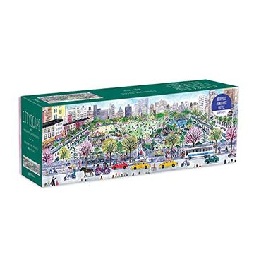 portada Michael Storrings Cityscape 1000 Piece Panoramic Puzzle (en Inglés)