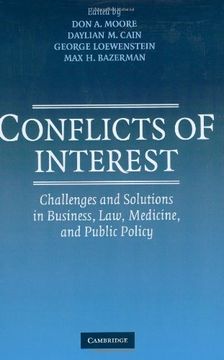 portada Conflicts of Interest: Challenges and Solutions in Business, Law, Medicine, and Public Policy (en Inglés)
