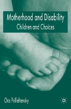 portada motherhood and disability: children and choices (en Inglés)