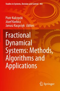 portada Fractional Dynamical Systems: Methods, Algorithms and Applications 