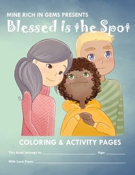 portada Blessed Is the Spot Coloring & Activity Book (in English)