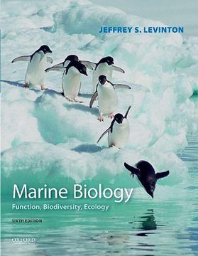portada Marine Biology: Function, Biodiversity, Ecology (in English)