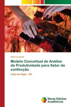 portada Modelo Conceitual de Análise de Produtividade Para Setor de Confecção (en Portugués)