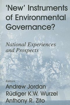 portada new instruments of environmental governance?: national experiences and prospects (in English)