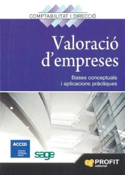 portada VALORACIÓ D'EMPRESES: Bases conceptuals i aplicacions pràctiques (in Catalá)