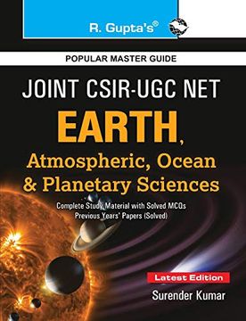 portada Joint Csir-Ugc (Net) Earth, Atmospheric, Ocean and Planetary Sciences Exam Guide (Part b & c) (en Inglés)