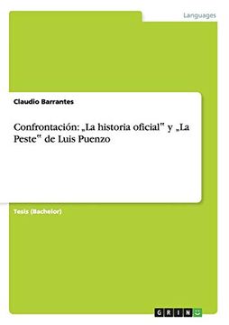 portada Confrontación: „la Historia Oficial‟ y „la Peste‟ de Luis Puenzo (in Spanish)