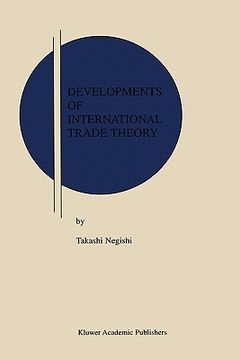 portada developments of international trade theory (in English)
